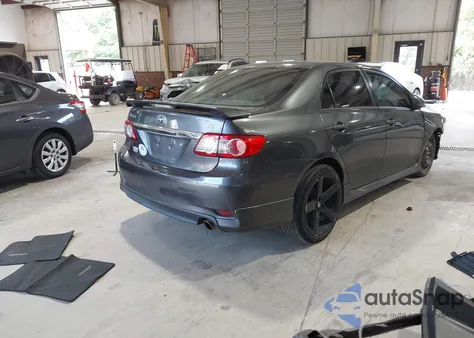 2012 Toyota Corolla S z USA, uszkodzony, nr VIN 2T1BU4EE0CC866333